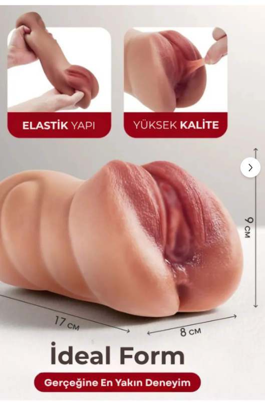 Titreşimli Dokulu Mastürbatör